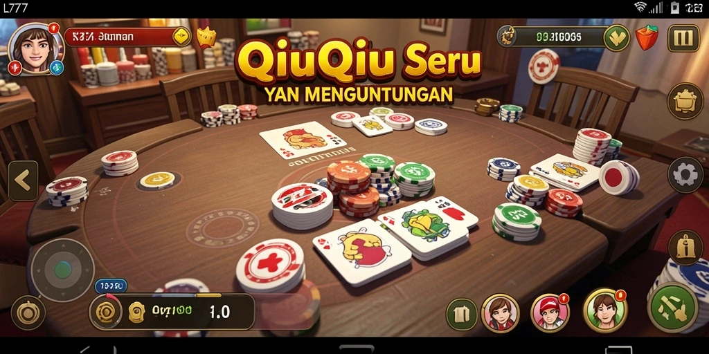 Tampilan gameplay QiuQiu yang menarik di L777.