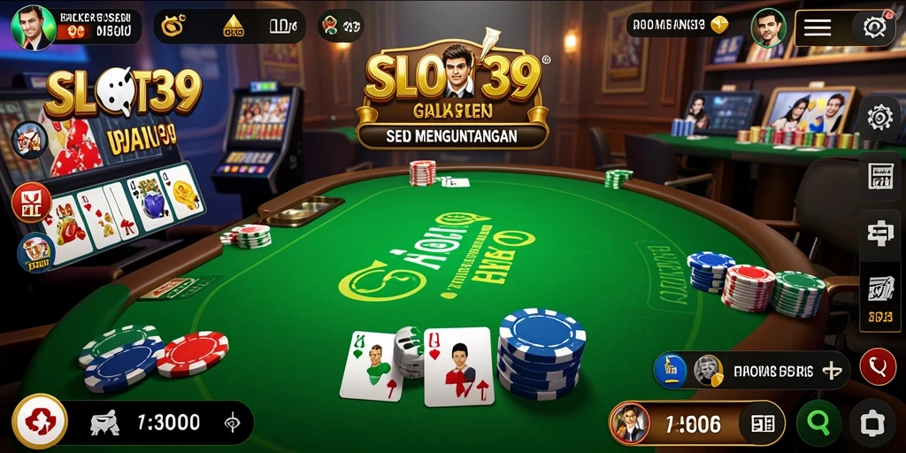 Tampilan gameplay seru di SLOT39 dengan teman-teman.