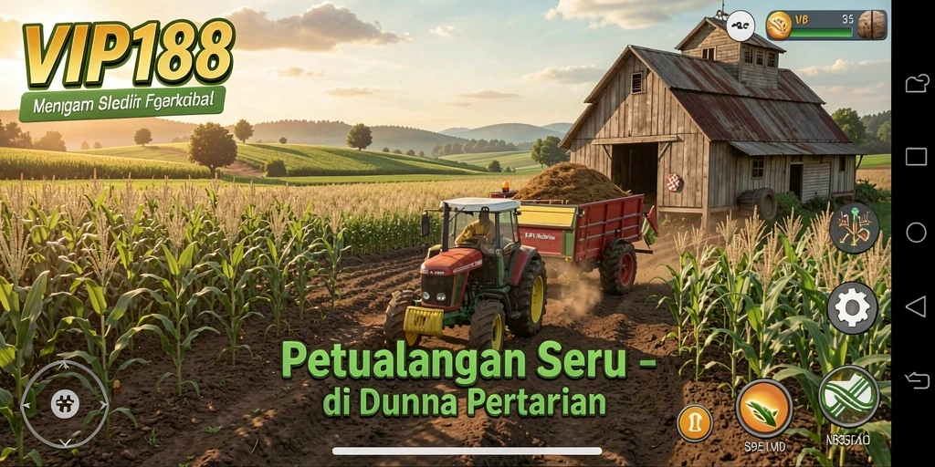 Tampilan gameplay VIP188 yang menarik di dunia pertanian.